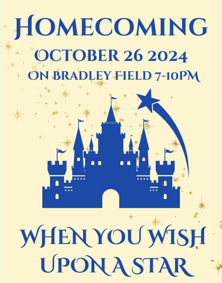 The theme for the homecoming dance this year is "When you Wish Upon a Star".